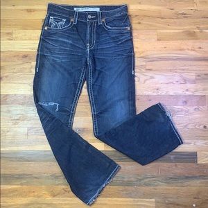 BIG STAR BOOT CUT WOMENS BLUE JEANS